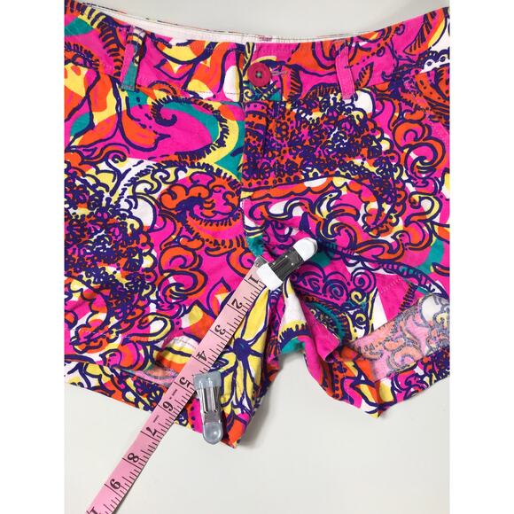 Lilly Pulitzer Callahan Short 4 Small Preppy Coastal Bright Vacation Tropical - Picture 10 of 10